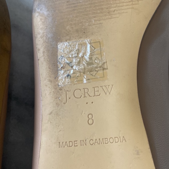 J. Crew cap toe flats size 8 - Picture 5 of 6